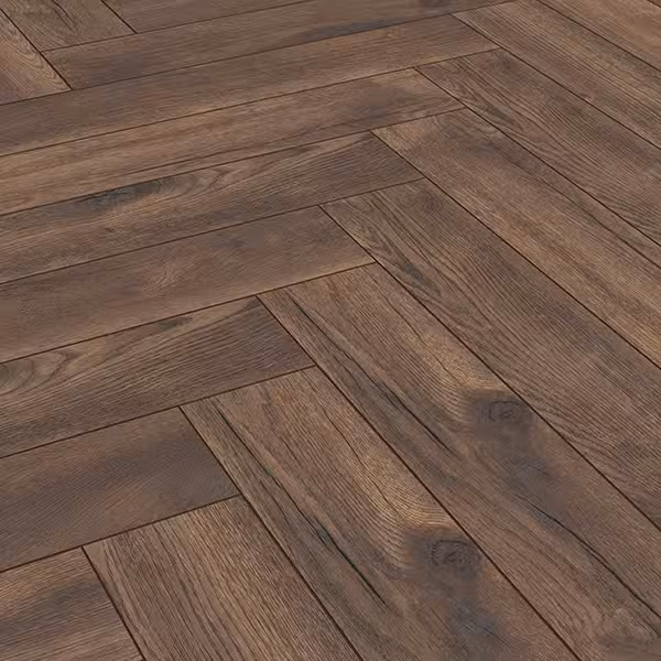 $3.59/sq. ft. ($47.85/Box) Herringbone "CALAIS" 8 mm Laminate Flooring